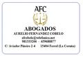 Abogado accidentes Ferrol Aurelio Fernández Cobelo Abogado accidentes Ferrol Aurelio Fernández Cobelo