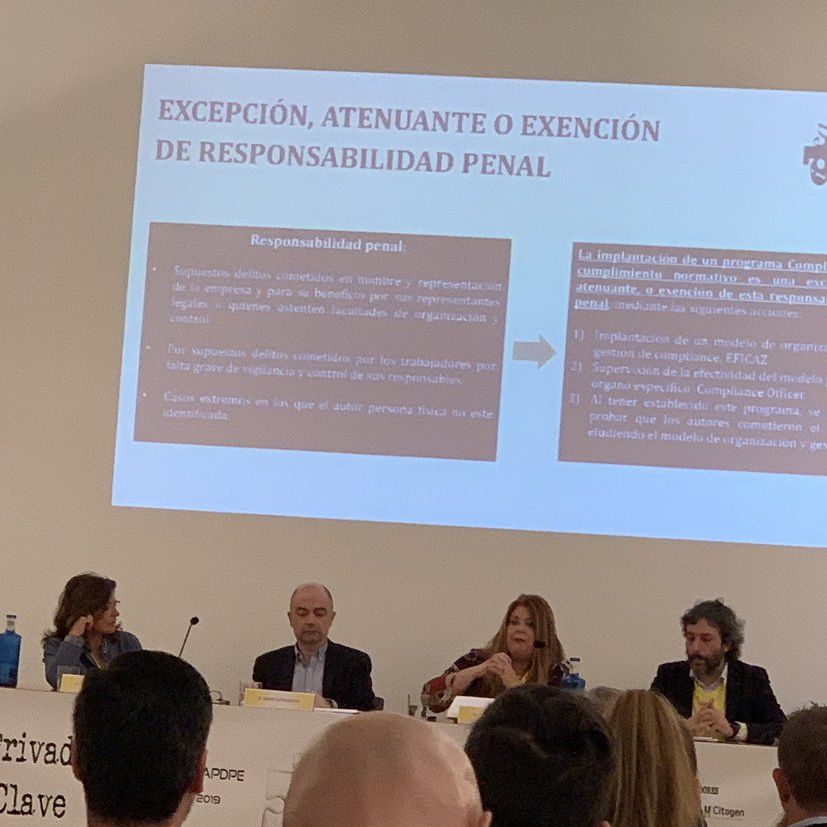 Cogreso Profesional Málaga 2019. Partcipacion conferencia
