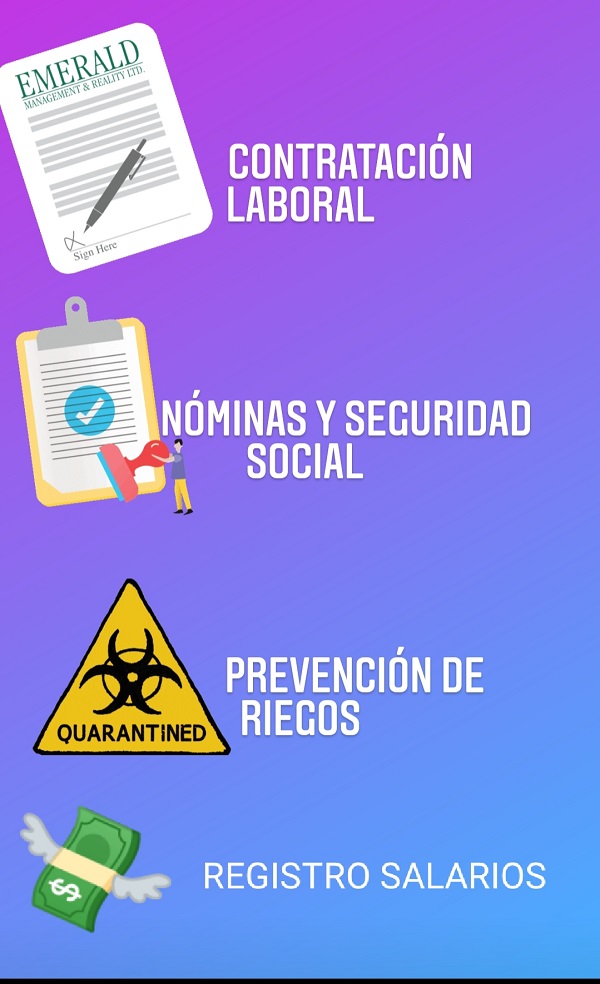 asesoramiento laboral , nóminas, contratos, salarios, auditoría