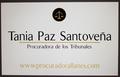 Tania Paz Santoveña. Procuradora de los Tribunales. Tania Paz Santoveña. Procuradora de los Tribunales.